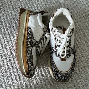 Madewell Kickoff Sneaker in Leather Spot